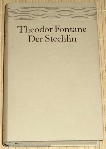 Stock image for Der Stechlin for sale by Better World Books