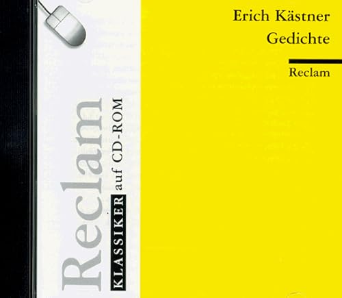 9783151000327: Reclam Klassiker Auf CD-Rom: Gedichte