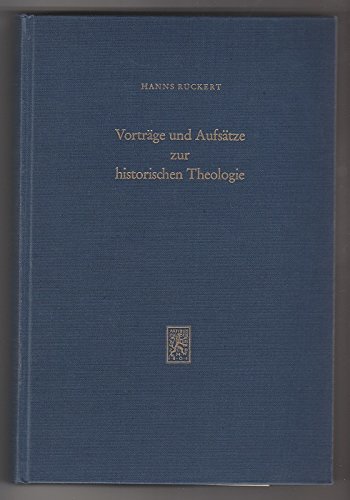 9783161333620: Vortrge und Aufstze zur historischen Theologie