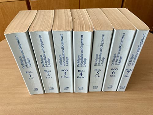 Die Religion in Geschichte und Gegenwart - Handwörterbuch für Theologie und Religionswissenschaft