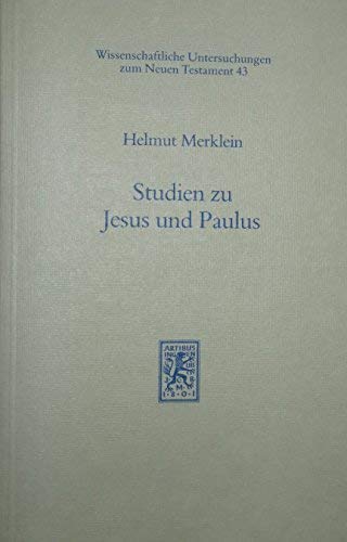 Stock image for Studien zu Jesus und Paulus for sale by Windows Booksellers