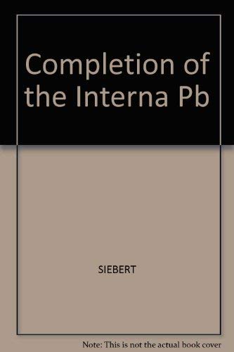 The completion of the internal market. Inst. für Weltwirtschaft an d. Univ. Kiel. Ed. by, Symposi...