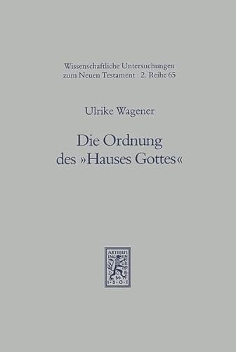 Die Ordnung des "Hauses Gottes". Der Ort von Frauen in der Ekklesiologie und Ethik der Pastoralbr...