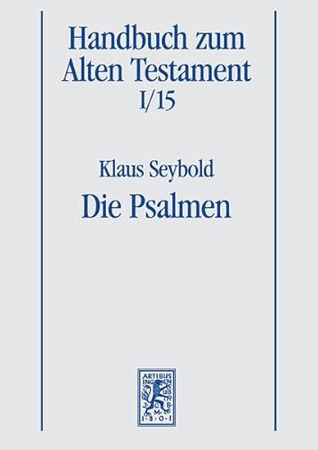 Imagen de archivo de Die Psalmen: Bd.15 a la venta por Revaluation Books