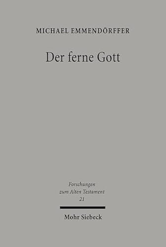 Beispielbild fr Der ferne Gott . Eine Untersuchung der alttestamentlichen Volksklagelieder vor dem Hintergrund der mesopotamischen Literatur. zum Verkauf von Ganymed - Wissenschaftliches Antiquariat