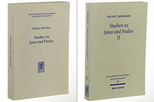 Stock image for Studien zu Jesus und Paulus, II for sale by Windows Booksellers