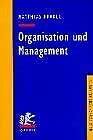 Imagen de archivo de Organisation und Management a la venta por medimops