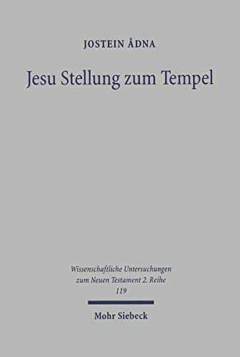 Imagen de archivo de Jesu Stellung zum Tempel a la venta por ISD LLC