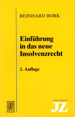 Imagen de archivo de Einfhrung in das neue Insolvenzrecht a la venta por medimops