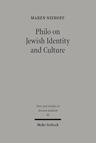 9783161476112: Philo on Jewish Identity and Culture (Texts and Studies in Ancient Judaism, 86)