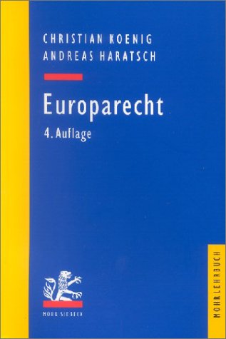 9783161480584: Europarecht.