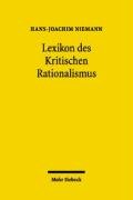 Lexikon des Kritischen Rationalismus. - Niemann, Hans J
