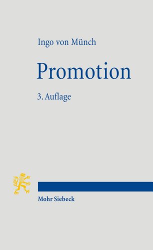 Promotion - Ingo von Münch