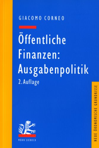 Stock image for ffentliche Finanzen: Ausgabenpolitik for sale by medimops