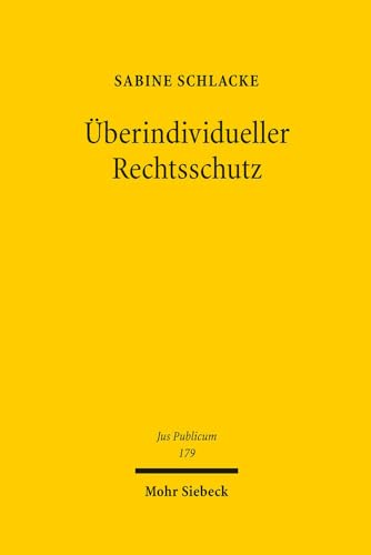 Überindividueller Rechtsschutz.