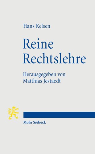 9783161497032: Reine Rechtslehre: Einleitung in die rechtswissenschaftliche Problematik (Studienausgabe der 1. Auflage 1934)