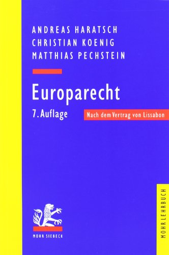 9783161503221: Europarecht