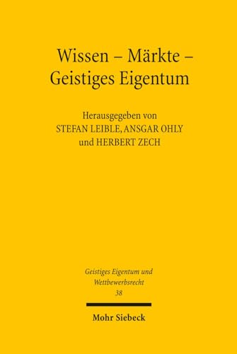 Stock image for Wissen - Mrkte - Geistiges Eigentum for sale by Buchpark