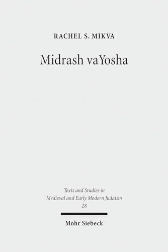 Beispielbild fr Midrash vaYosha zum Verkauf von ISD LLC