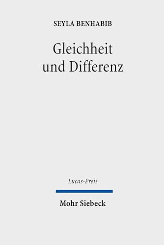 9783161526121: Gleichheit und Differenz (Lucas-Preis) (German Edition)