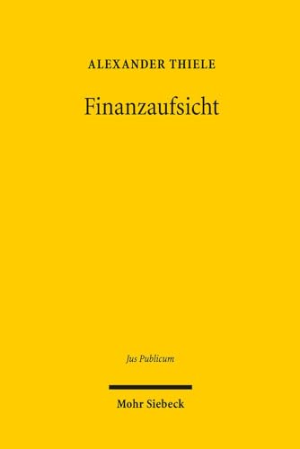 Beispielbild fr Finanzaufsicht. zum Verkauf von Antiquariat  Werner Haschtmann