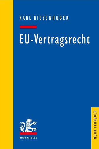 Beispielbild fr EU-Vertragsrecht zum Verkauf von Buchpark