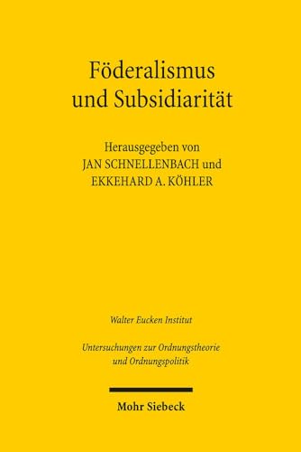 Stock image for Foderalismus und Subsidiarit for sale by ISD LLC