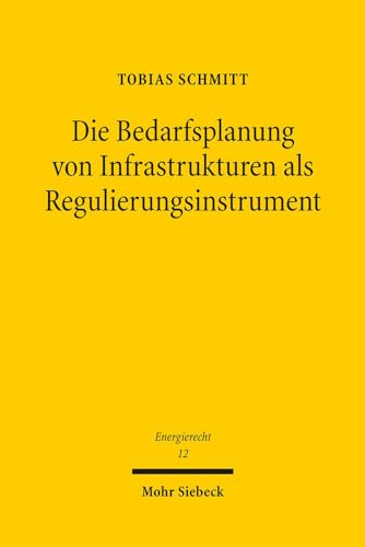 Imagen de archivo de Bedarfsplanung von Infrastrukturen als Regulierungsinstrument a la venta por ISD LLC