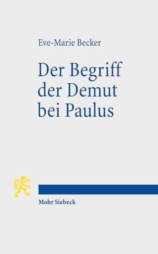 Stock image for Begriff der Demut bei Paulus for sale by ISD LLC