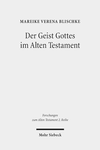 Stock image for Geist Gottes im Alten Testament for sale by ISD LLC