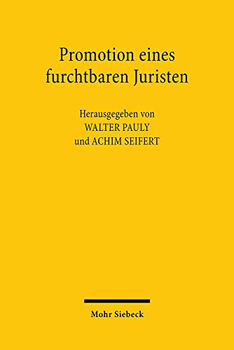 Stock image for Promotion Eines Furchtbaren Juristen: Roland Freisler Und Die Juristische Fakultat Der Universitat Jena for sale by Chiron Media