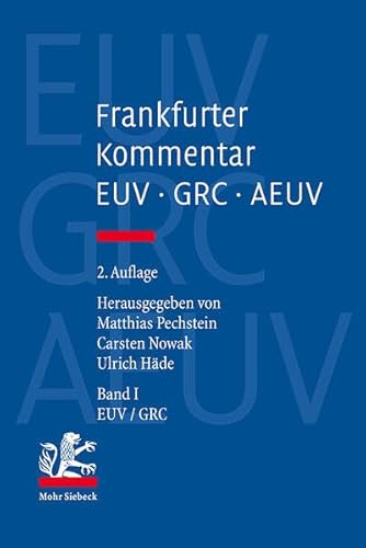 Beispielbild fr Frankfurter Kommentar zu EUV GRC 1-4 zum Verkauf von ISD LLC