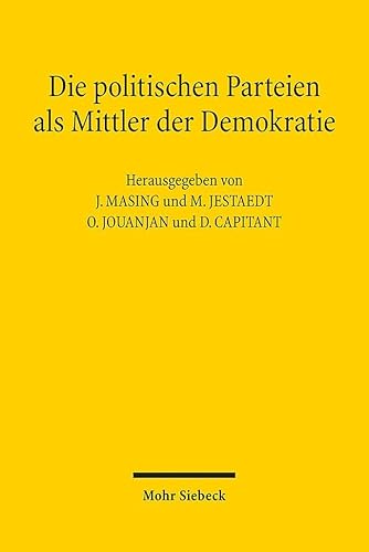 Beispielbild fr Die politischen Parteien als Mittler der Demokratie: Les partis politiques, mdiateurs de la dmocratieDokumentation des 10. Treffens des . Gesprchskreises fr ffentliches Recht 2021 zum Verkauf von medimops