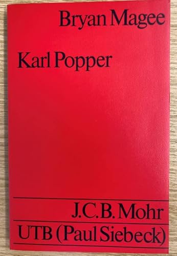 Stock image for Karl Popper. for sale by Antiquariat Armebooks