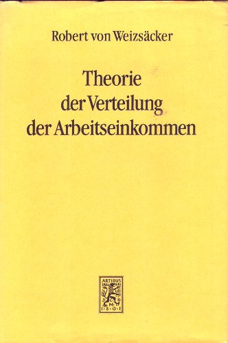 9783163451100: Theorie Der Verteilung Der Arbeitseinkommen