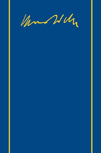 9783168453826: Max Weber-Gesamtausgabe: Band I/19: Die Wirtschaftsethik Der Weltreligionen. Konfuzianismus Und Taoismus. Schriften 1915-1920 (German Edition)
