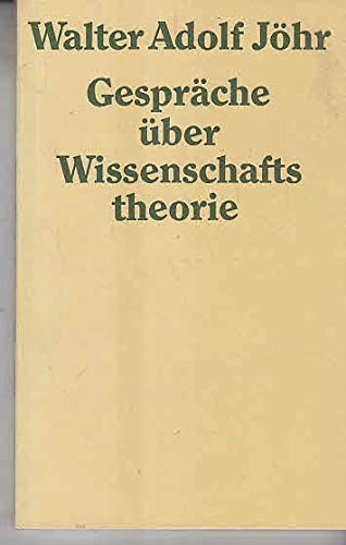 Stock image for gesprche ber wissenschaftstheorie for sale by Antiquariat Walter Nowak