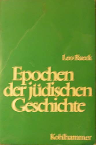 Epochen der jüdischen Geschichte. Hrsg. von H.I. Bach.