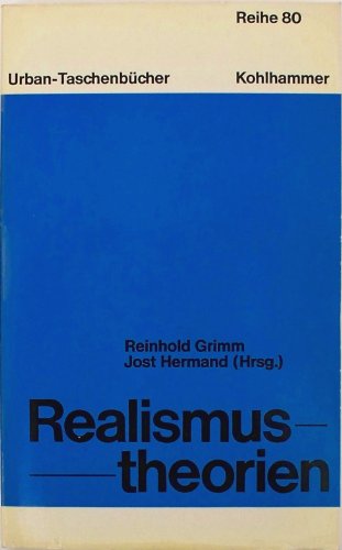 Stock image for Realismustheorien. In Literatur, Malerei, Musik und Politik. for sale by medimops