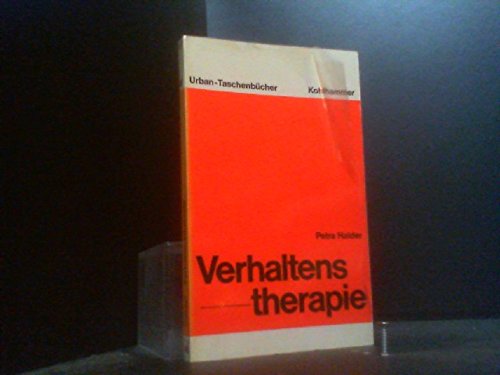 Beispielbild fr Verhaltenstherapie (Urban-Taschenbcher 1967) zum Verkauf von Bernhard Kiewel Rare Books