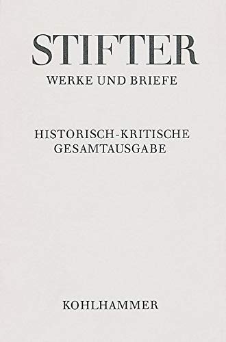 Stock image for Studien (Adalbert Stifter: Werke Und Briefe) (German Edition) for sale by Nauka Japan LLC