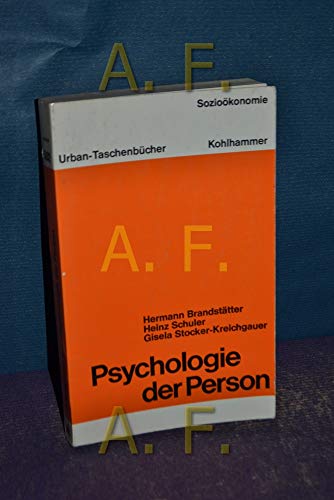 Psychologie der Person. Sozioökonomie 2.