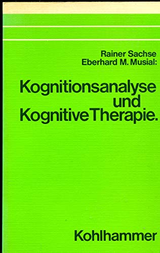 Stock image for Kognitionsanalyse und Kognitive Therapie for sale by medimops