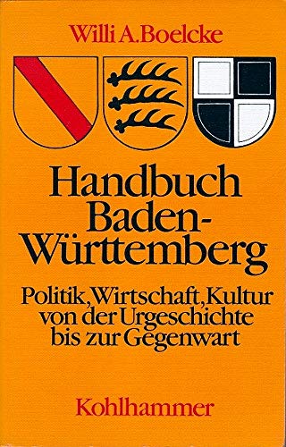 Stock image for Handbuch Baden- Wrttemberg for sale by medimops