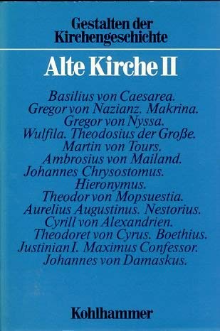 Beispielbild fr Gestalten der Kirchengeschichte, 12 Bde. in 14 Tl.-Bdn., Bd.2, Alte Kirche zum Verkauf von medimops