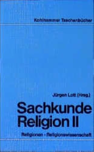 9783170086210: Sachkunde Religion II. Religionen und Religionswissenschaft. (Lernmaterialien)