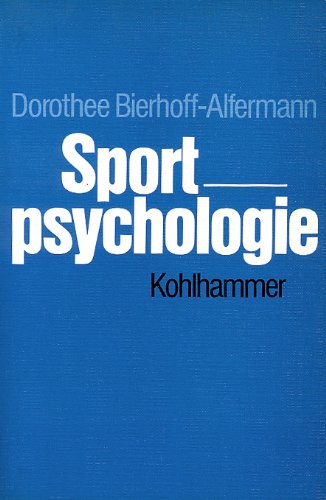 Beispielbild fr Sportpsychologie zum Verkauf von Bernhard Kiewel Rare Books