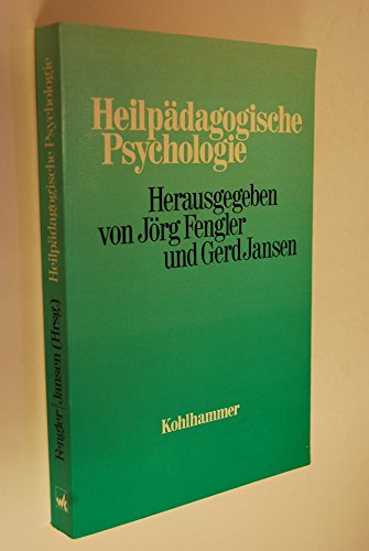 Stock image for Handbuch der Heilpdagogischen Psychologie for sale by Bernhard Kiewel Rare Books