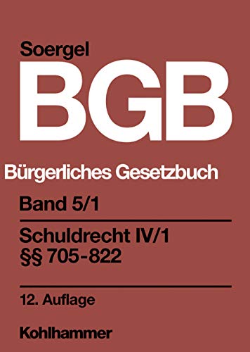 BGB Bürgerliches Gesetzbuch - Soergel