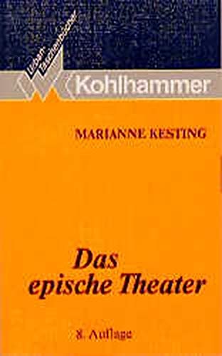 Beispielbild fr Urban Taschenbcher, Bd.36, Das epische Theater zum Verkauf von medimops